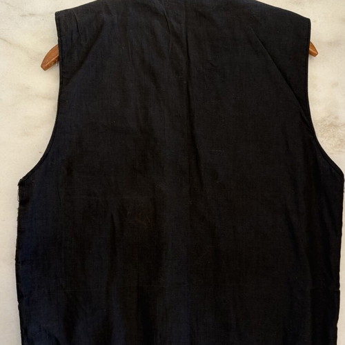 Vintage Indian Patchwork κεντημένο γιλέκο με παγιέτες boho φεστιβάλ σαν καινούργιο