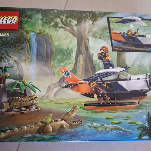 Lego City Exploration Jungle Explorer Water Plane 60425 like new