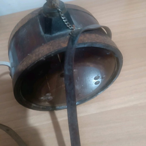 Traditional wooden Tsotra used, vintage antique 15cm