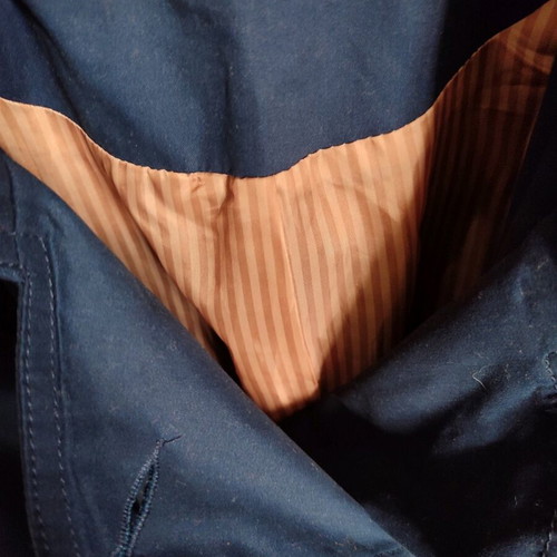 Stradivarius trench coat Large dark blue like new