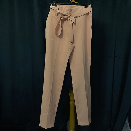 Straight-leg pants new, confetti color, Greek made, sizes S and M/L