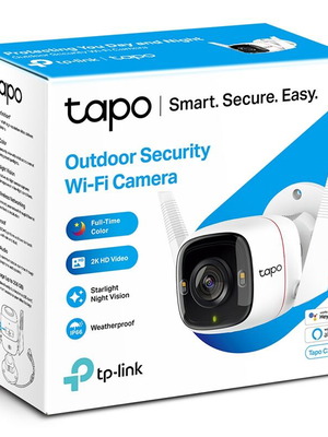 TP-Link Tapo C320WS Εξωτερική WiFi Κάμερα Ασφαλείας 4MP 2K QHD IP66