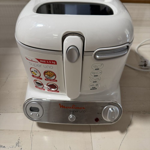 Moulinex Super Uno deep fryer used, fully functional