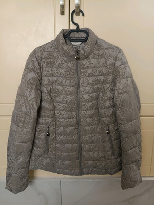 Women's jacket like new, grey-taupe, size XL