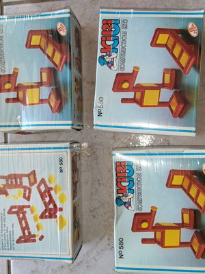 Vintage Kibi construction kits like new, Greek