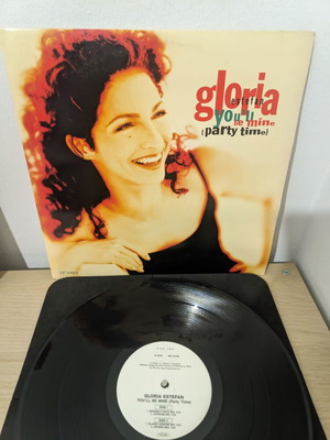 Gloria Estefan You'll Be Mine 12" vinyl used, pop