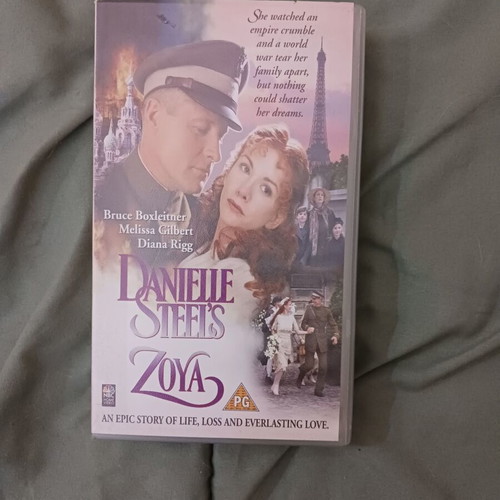 Zoya VHS video cassette like new, biography