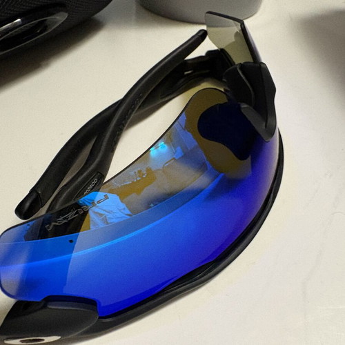 Oakley Prizm sunglasses, black and blue