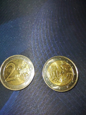 2 euro Erasmus 2022 program like new, 35th anniversary Italy