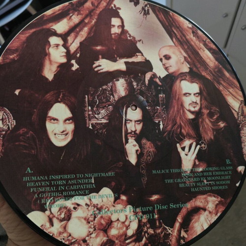 Cradle of Filth Dusk an Her Embrace picture disc μεταχειρισμένο