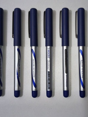 Set of pens and pencils new with pencil case