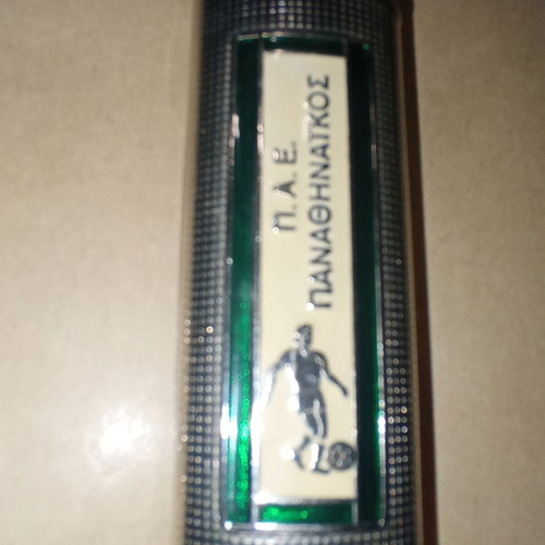 Metal lighter case Panathinaikos like new