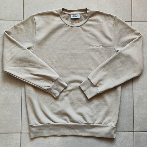 Carhartt Wip crewneck sweatshirt like new, beige