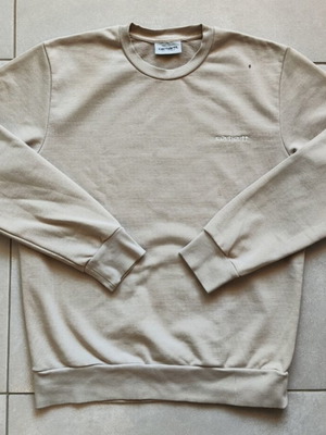 Carhartt Wip crewneck sweatshirt like new, beige