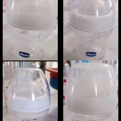 Baby bottles used, pack of 4, Chicco, Mam, Philips Avent