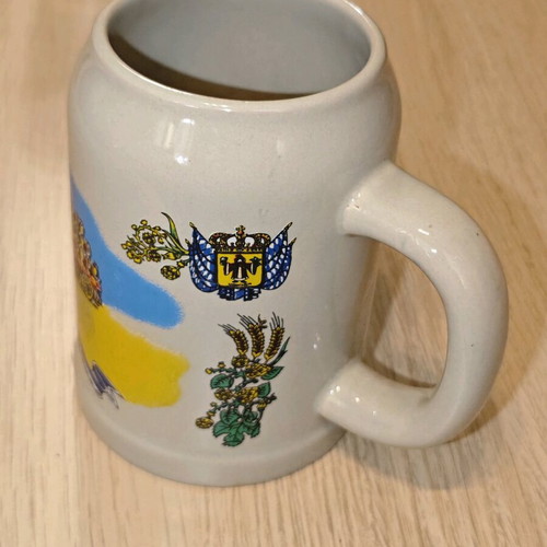 Πήλινο ποτήρι μπύρας Κρίκετ 500ml καινούργιο Oktoberfest