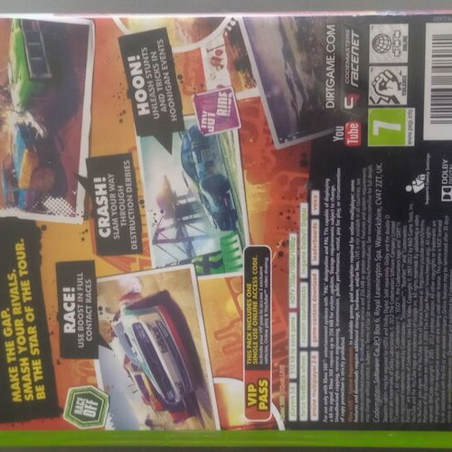 DiRT Showdown Xbox 360 like new