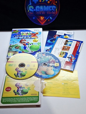 Super Mario Galaxy 2 & DVD used for Nintendo Wii