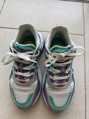 Buffalo vegan chunky sneakers μέγεθος EU 37 σαν καινούργια, πολύχρωμα