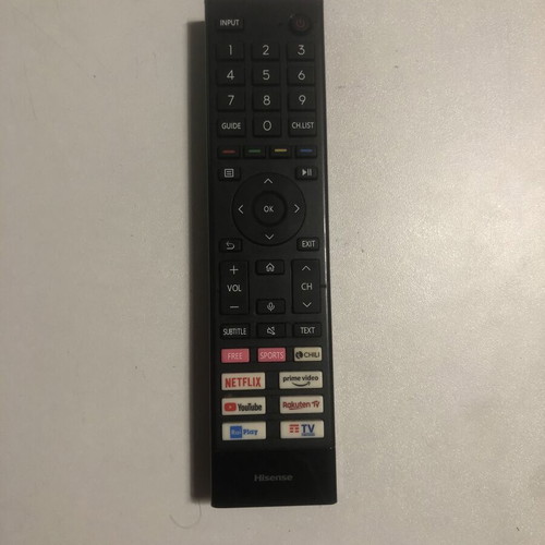 Hisense TV remote control VINABTY ERF3C80H new