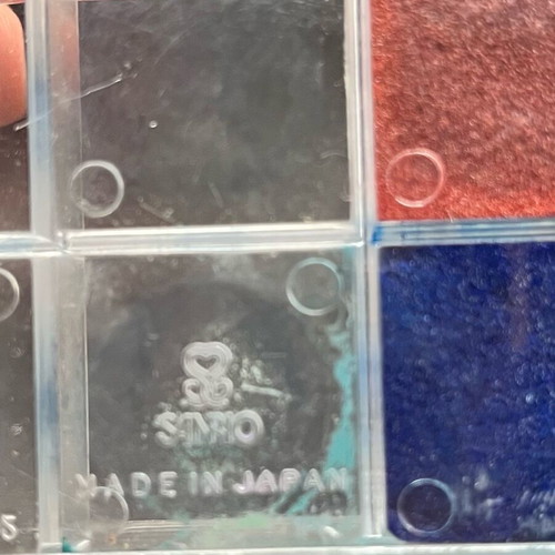 Hello Kitty stamp set used, vintage 1976
