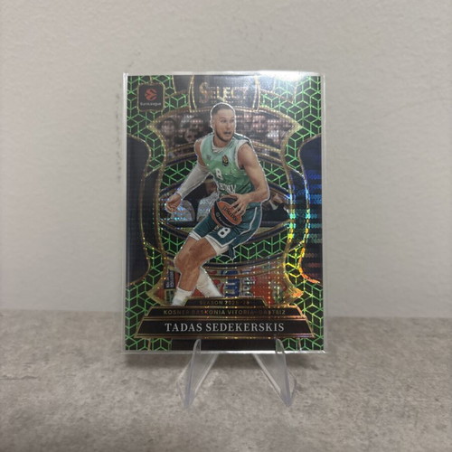 2025-26 Panini Select EuroLeague BK Tadas Sedekerskis Concourse FOTL Green 4/5