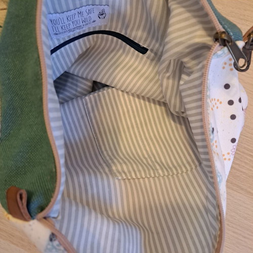 LazyDayz fabric backpack like new, multicolor