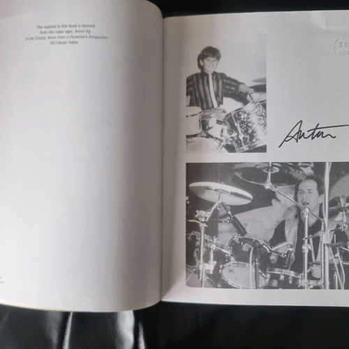 Anton Fig - In The Groove drum sheet music used