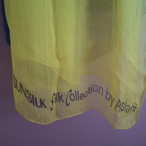 Vintage Sunsilk Silk Collection by Aslanis pareo like new