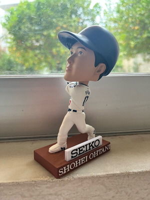 Shohei Ohtani Bobblehead Figure Seiko Astron Dodgers limited edition, like new