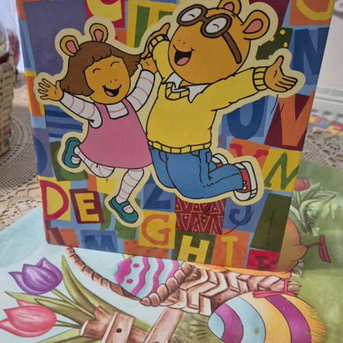 Vintage children's folders new from old bookstore