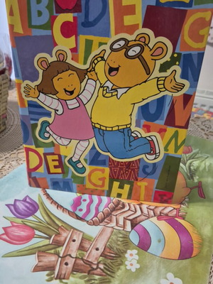 Vintage children's folders new from old bookstore