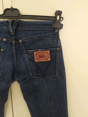 Dolce & Gabbana women's denim jeans used, low waist