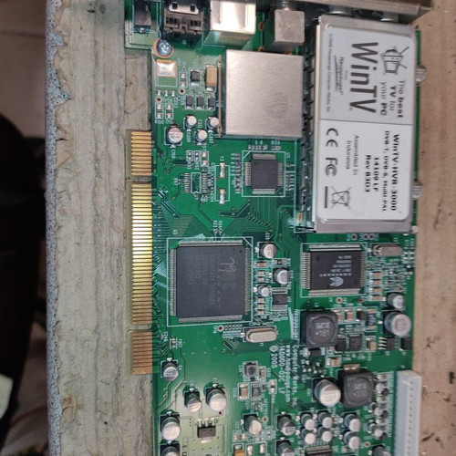 TV card PCI used without IR receiver or remote