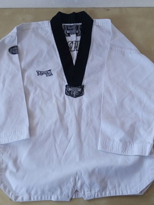 Taekwondo στολή Olympus Club Eco μεταχειρισμένη, νούμερο S 150/160 εκ.