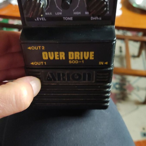 Arion SOD-1 Stereo Overdrive used vintage pedal with warm sound