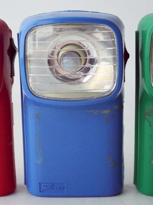 3x Wonder vintage 80's πλαστικοί φακοί τσέπης από Γαλλία, καινούργιοι