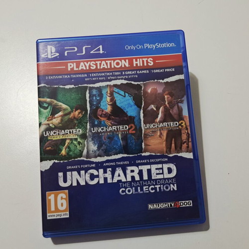 Uncharted The Nathan Drake Collection PS4 like new