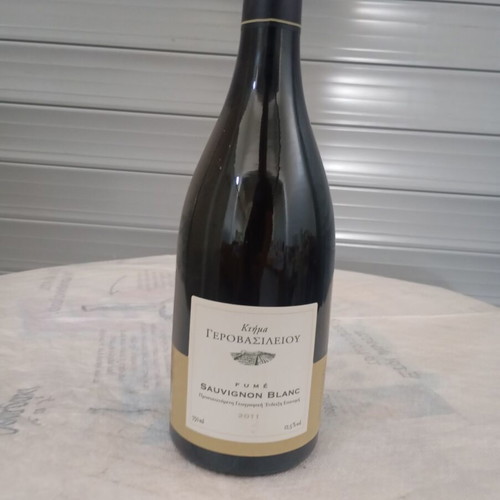 Gerovassiliou Sauvignon Blanc Fumé 2011 white wine 750ml new