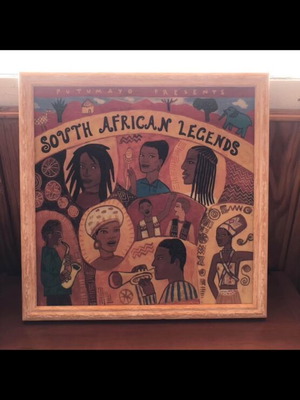 Unique frames made to order from Putumayo covers