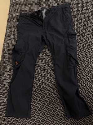 Jet lag cargo pants used, size XL, blue