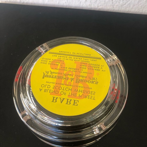 J&B Scotch Whisky glass ashtray new