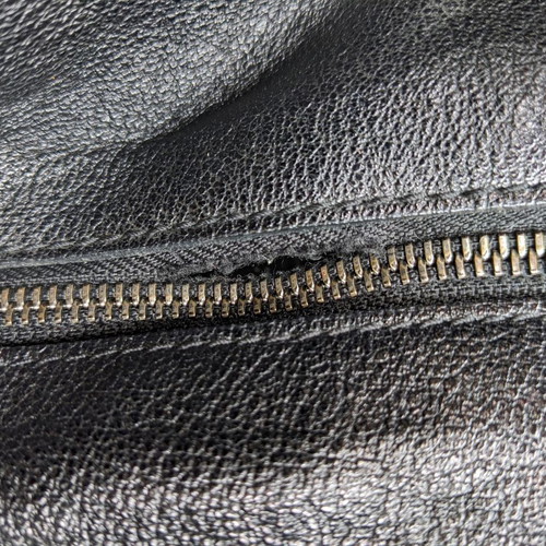 Burberry large leather shoulder bag used