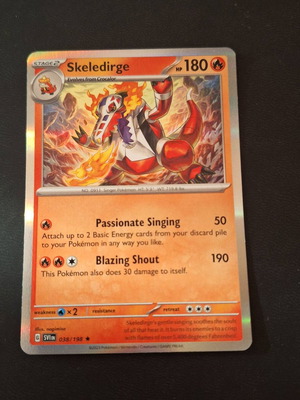 Skeledirge Holo Pokemon καινούργιο