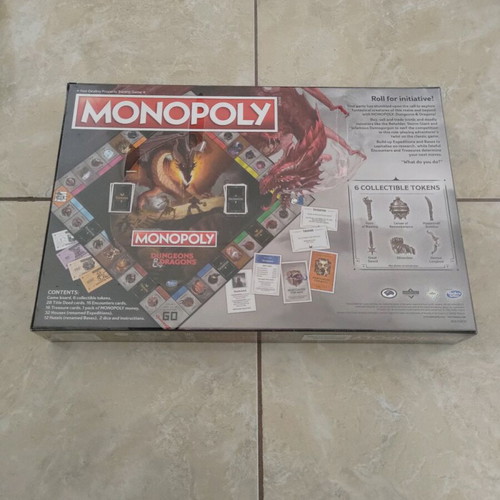 Monopoly Dungeons & Dragons D&D Edition new