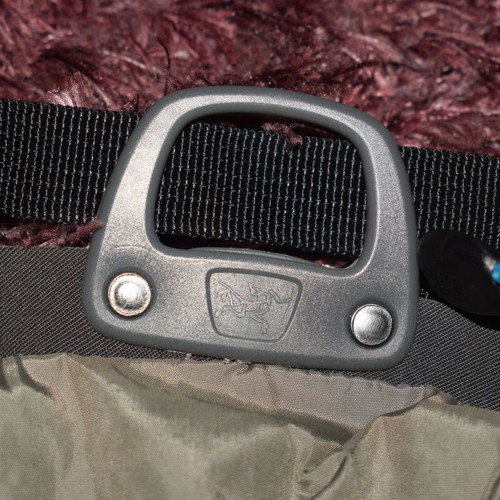 Arc'teryx Chalk Bag like new, black and gray