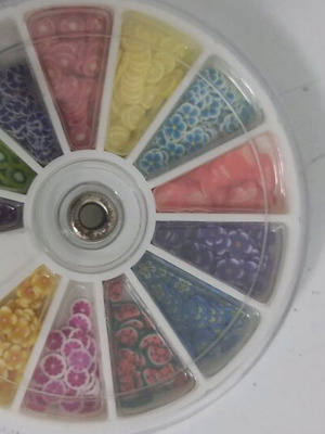 Nail stickers new with decorative fruit designs