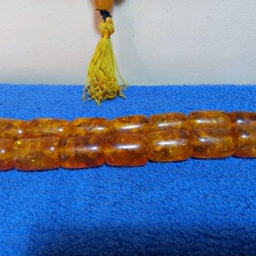 Worry beads used, large size set of 2, table decoration
