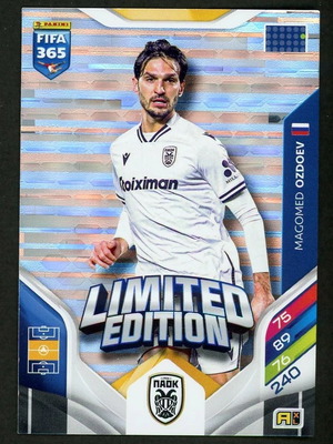 Panini FIFA 365 Adrenalyn XL Limited Edition Magomed Osdoev PAOK card like new