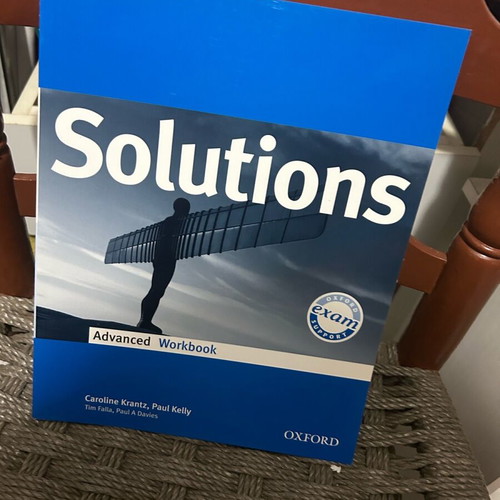 Solutions Advanced Workbook English book new
